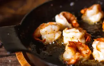 Sizzling Ebi Teppanyaki